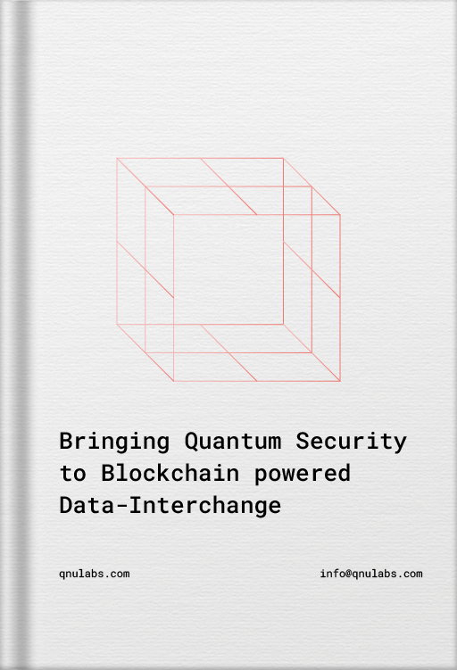 Bringing Quantum Security to Blockchain powered Data-Interchange