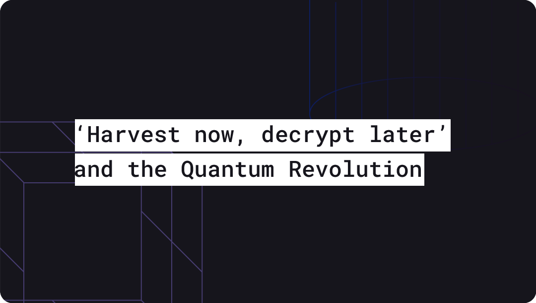 ‘Harvest now, decrypt later’ and the Quantum Revolution