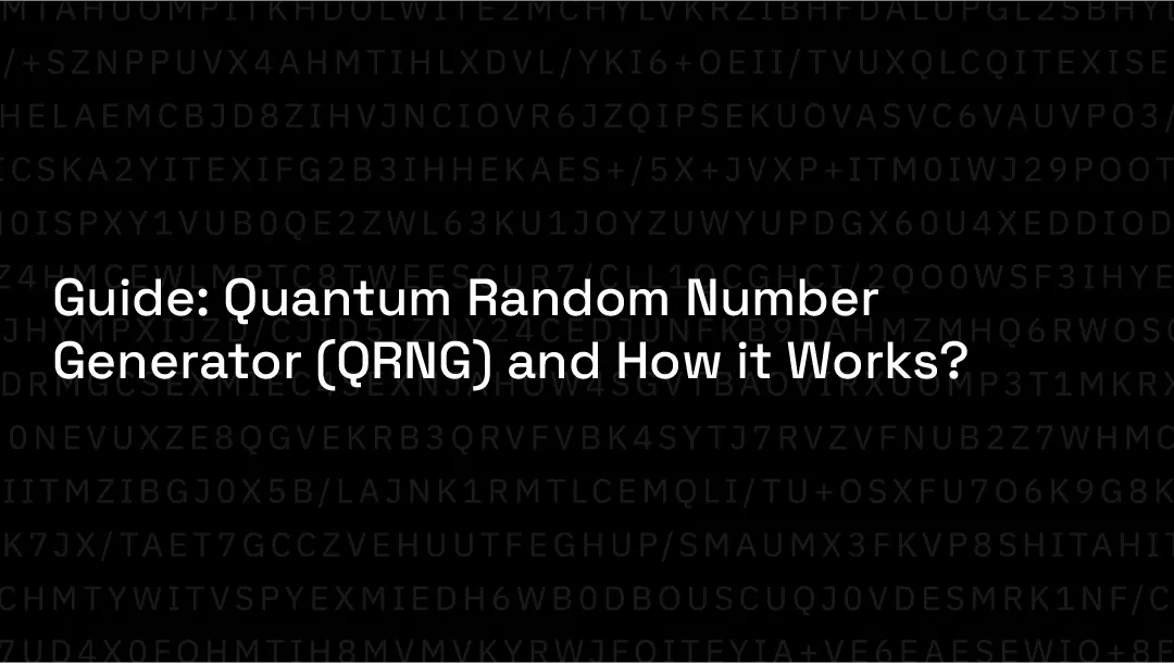 Guide Quantum Random Number Generator (QRNG) and How it Works